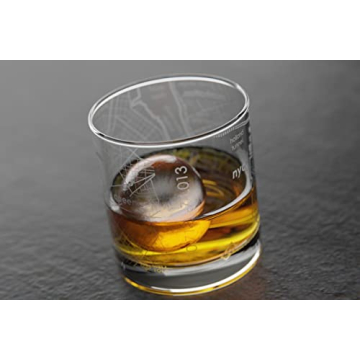 Well Told NYC Map Rocks Glass - Unique Whiskey Gift
