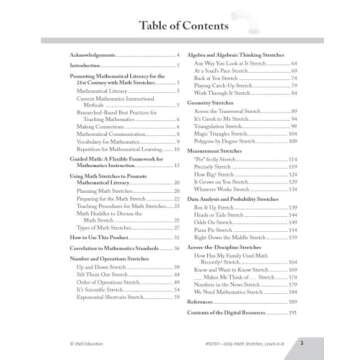 Daily Math Stretches: Building Conceptual Understanding Levels 6-8 (Guided Math)