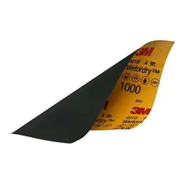 3M Wetordry Sandpaper, 1000 Grit for Smooth Finishes