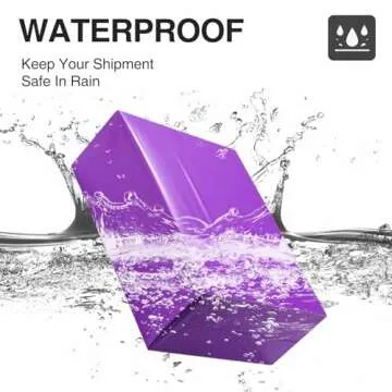 UCGOU Purple Poly Mailers 14.5x19 Inch 100 Pack