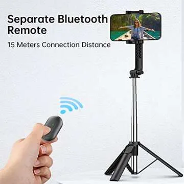 Colorlizard 39" Selfie Stick Tripod - Versatile & Portable