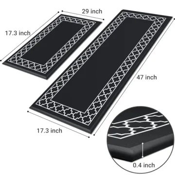 Mattitude Kitchen Cushioned Anti-Fatigue Mats for Comfort