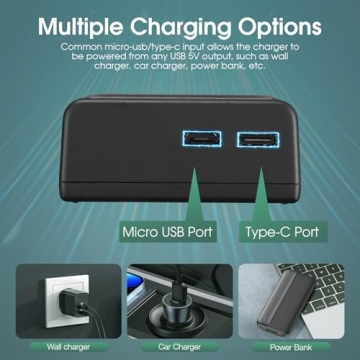 FirstPower EN-EL9 Battery Pack and USB Charger