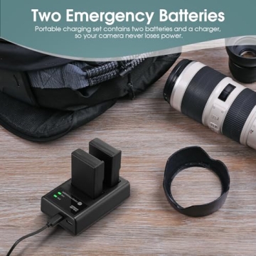 FirstPower EN-EL9 Battery Pack and USB Charger