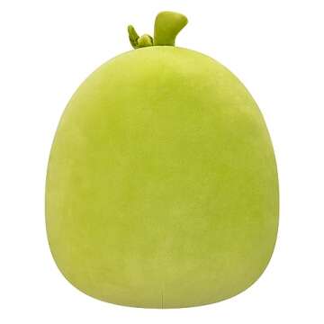 Squishmallows Original 12-Inch Charles Pickle with Mustache - Medium-Sized Ultrasoft Official Jazwares Plush