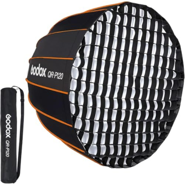 Godox QR-P120 Softbox 47" Parabolic Softbox for Perfect Lighting