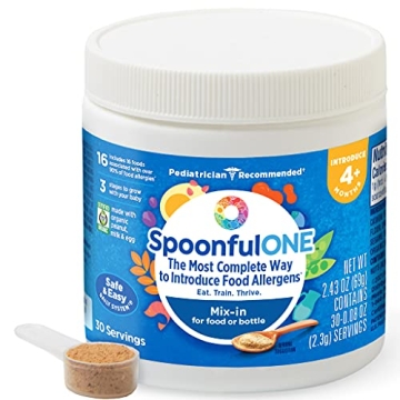 SpoonfulONE Organic Food Allergen Mix-Ins for Infants