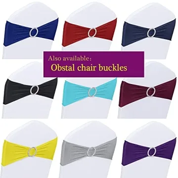 Stretch Spandex Table Covers for Events - 2 Pack