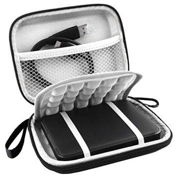 Lacdo Hard Drive Carrying Case for Western Digital WD Elements/WD My Passport/WD My Passport Ultra P...