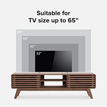 Mopio Ensley TV Stand Mid-Century Modern for 65 Inch TV