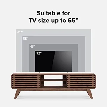 Mopio Ensley TV Stand Mid-Century Modern for 65 Inch TV