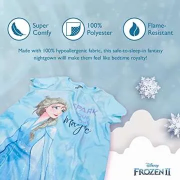 Disney Frozen 2 Nightgown 3-Pack - Magical Pajamas for Girls