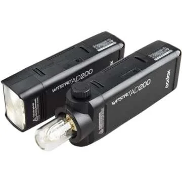 Godox AD200 Flash with 2.4G Wireless Control and High Speed Sync