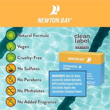 Newton Bay Swimmers Soap for Chlorine-Free Skin