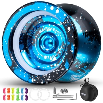 MAGICYOYO N11 Yoyo Professional Unresponsive yoyo for Adults, Dual Metal Yoyo for Beginner, Pro Yoyo...
