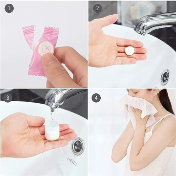 Classycoo Compressed Towels for Travel and Outdoor Activities
