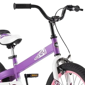 RoyalBaby Cubetube Honey Kids Bicycle with 2 Brake Styles