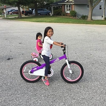 RoyalBaby Cubetube Honey Kids Bicycle with 2 Brake Styles