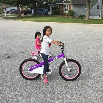 RoyalBaby Cubetube Honey Kids Bicycle with 2 Brake Styles