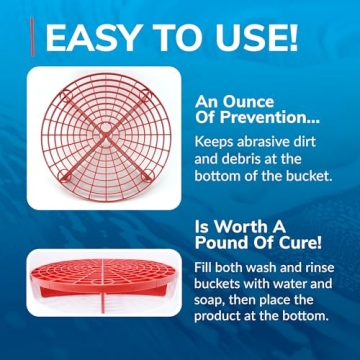 Grit Guard Insert - Essential Car Wash Bucket Dirt Trap