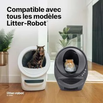 Litter-Robot Waste Drawer Liners by Whisker, 50 Pack - Litter Box Liners, Custom Fit for Litter-Robot, 9-11 Gallons of Capacity, Quick to Install and Easy to Empty