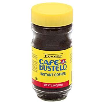 Bustelo Instant Coffee 3.5 oz - Elevate Your Coffee Experience with Rich Aroma and Flavor