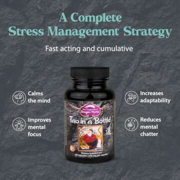 Dragon Herbs - Tao in a Bottle Capsules | Herbal Formula Supplement to Support Stress, Mood, Focus, ...