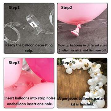Futureferry Balloon Garland Arch Kit - Perfect Party Decor