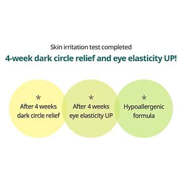 GOODAL Green Tangerine Vitamin C Eye Cream - Dark Circle Relief, Elasticity Treatment, Gentle Anti-Aging & Anti-Wrinkle Care (1.01oz)