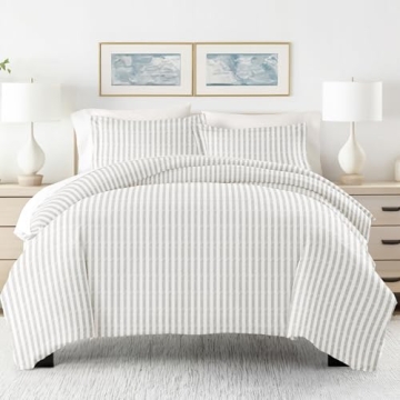 LINEN MARKET Queen Duvet Cover - Soft Comfort & Style
