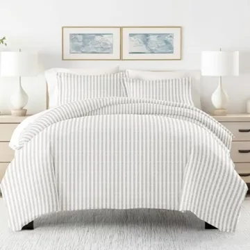 LINEN MARKET Queen Duvet Cover - Soft Comfort & Style