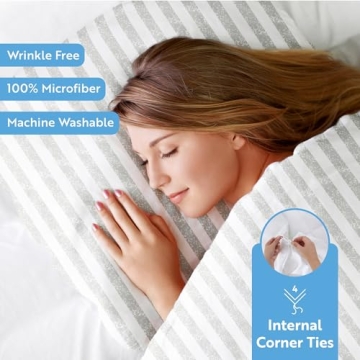 LINEN MARKET Queen Duvet Cover - Soft Comfort & Style