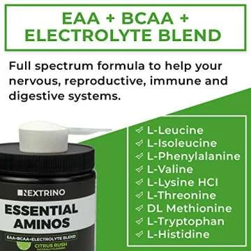 Nextrino Essential Aminos EAA Supplement for Optimal Recovery