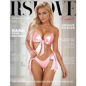 Shop RSLOVE Sexy Bow Satin Lingerie Set for Intimate Moments