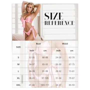 Shop RSLOVE Sexy Bow Satin Lingerie Set for Intimate Moments