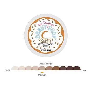The Original Donut Shop Coconut Mocha Coffee K-Cup Pods, 12 Count (Packaging May Vary)