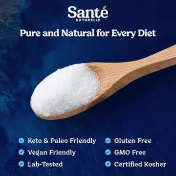 Sante French Sea Salt Fine Ground - 1.1lb Natural Mineral Rich Salt