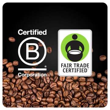 BLK & Bold Whole Bean Coffee - Premium Dark Roast 100% Arabica