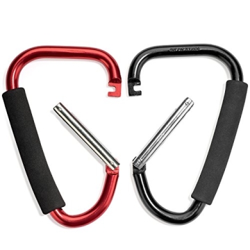 Typhon East Caribiner 2 Pack Durable Multifunctional Hooks