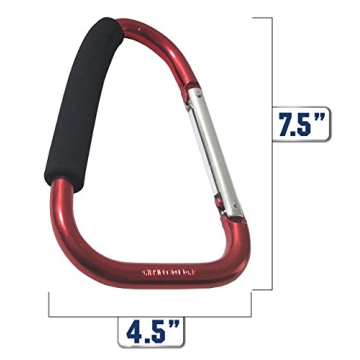 Typhon East Caribiner 2 Pack Durable Multifunctional Hooks