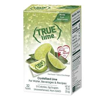 True Lemon, Lime, Orange & Grapefruit 32ct Boxes Sampler Pack (4 packs)