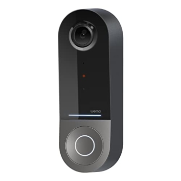 WeMo Smart Video Doorbell - Apple HomeKit Secure Video with HDR - Smart Home Products Video Doorbell...