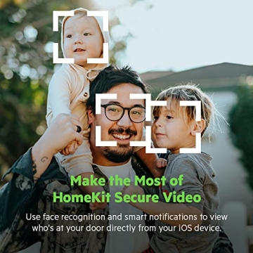 WeMo Smart Video Doorbell - HomeKit Secure Premium Camera