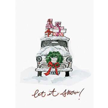 Graphique Chic Xmas Holiday Cards for Personalized Greetings