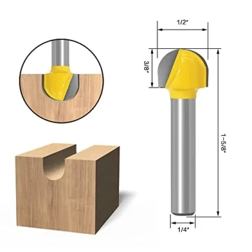 AXSDXA 15 Pcs Router Bits Set for Woodworking DIY Projects