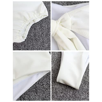 Stylish Women's High Waisted Two Piece Swimsuit Set