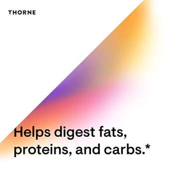THORNE Advanced Digestive Enzymes (Formerly Bio-Gest) - Blend of Digestive Enzymes to Aid Digestion - Gut Health Support with Pepsin, Ox Bile, Pancreatin - 60 Capsules - 30 Servings