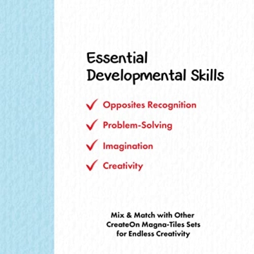 CreateOn Magna-Tiles Limited Edition Grinch Magnetic Building Toys from Dr. Seuss’ “How The Grinch Stole Christmas” Book, Educational Toys for Ages 3+, 19 Pieces