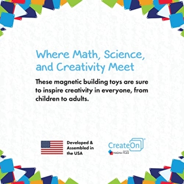 CreateOn Magna-Tiles Limited Edition Grinch Magnetic Building Toys from Dr. Seuss’ “How The Grinch Stole Christmas” Book, Educational Toys for Ages 3+, 19 Pieces