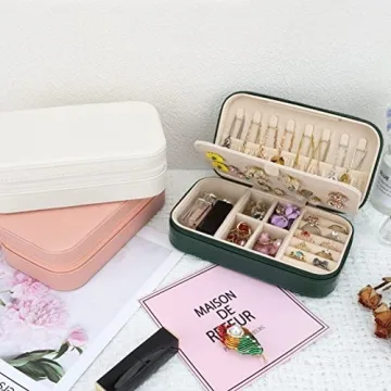 DesignSter Travel Jewelry Box - Elegant Portable Organizer